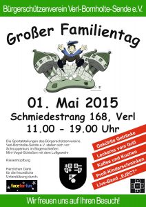 Großer Familientag Plakat