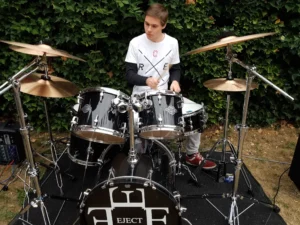 Max bei einer Privatfeier