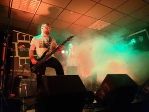 Tim bei der Release-Party