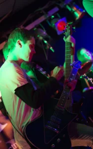 Max bei der Release-Party