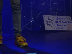 Plakat bei Mittwochs in Verl